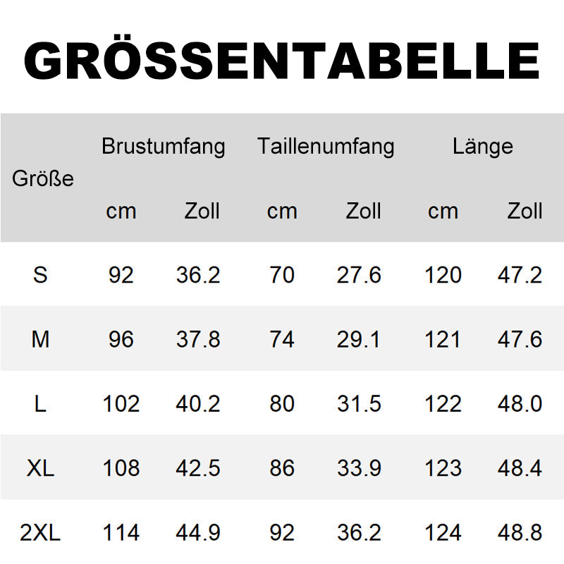 Damen fließendes A-Linien-Kleid mit V-Ausschnitt