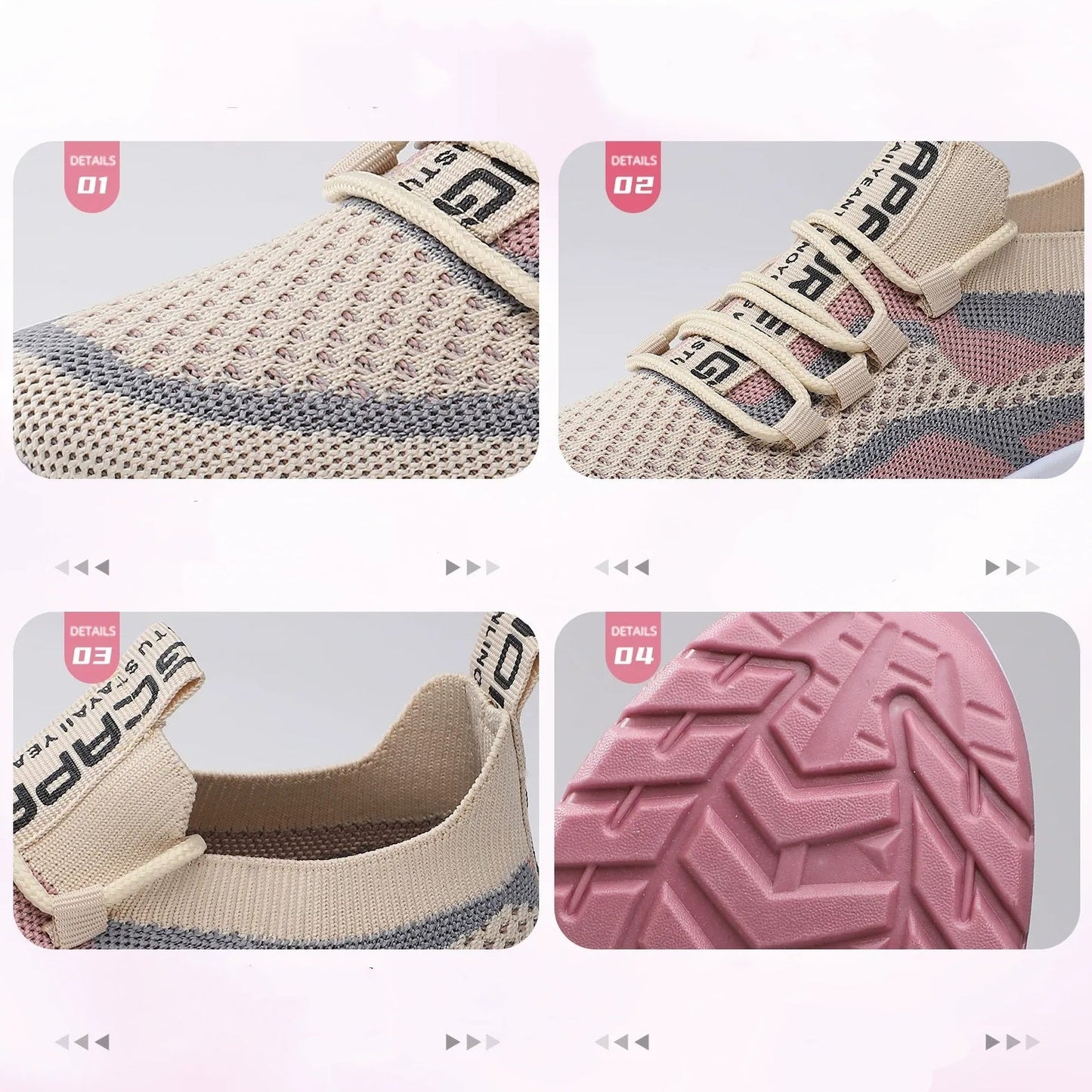 🔥2025 neues Modell, 50 % Rabatt🔥👟Lässige Schnür-Laufschuhe für Damen
