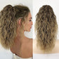 💜NOVIDADE DE 2026 POR £15,99!!⚡MAIS DE 50 MIL VENDIDAS! 💜Extensão de cabelo cacheado, ondulado e com frizz com rabo de cavalo