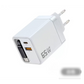 ⌛Apenas 1 dia restante desta oferta⏳ Carregador de celular de 65 W com carregamento rápido e cabo retrátil Tipo C de 80 cm