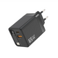 ⌛Apenas 1 dia restante desta oferta⏳ Carregador de celular de 65 W com carregamento rápido e cabo retrátil Tipo C de 80 cm