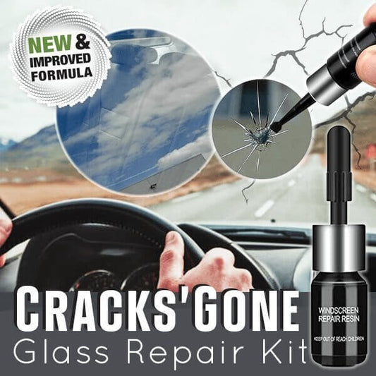 🔥Promoção Imperdível de 2026: 50% de Desconto🔥Kit de Reparo de Vidros Cracks Gone