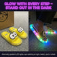 👣50% DE DESCONTO AGORA! ⚡Chinelo fofo com estampas de desenhos animados que brilham no escuro – Luzes de LED coloridas piscam a cada passo, lindos adesivos 3D de desenhos animados, material EVA macio e leve, sola texturizada antiderrapante✨