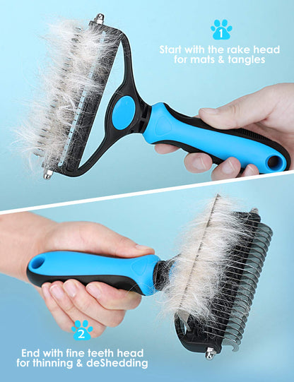 🐾 50% DE DESCONTO – Escova Profissional para Desembaraçar Cães e Gatos | Remove nós suavemente, cuida do pelo & fácil de usar