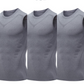💪 Camisola de treino elástica para homem – modeladora, de secagem rápida e respirável