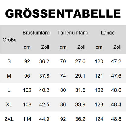 Damen fließendes A-Linien-Kleid mit V-Ausschnitt