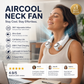 🥳PROMOÇÃO DE 2026🥳💨 50% DE DESCONTO!🍃 Ventilador de pescoço com ar condicionado – Ultra-silencioso, rotação de 360°, 3 velocidades. Refresco sem usar as mãos, bateria de longa duração. Imprescindível para o verão! 😎🌬️