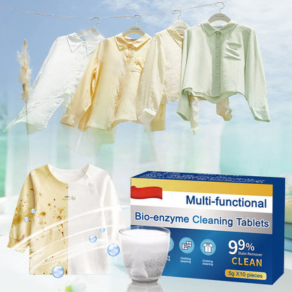 Compre 2 e leve 1 grátis-Comprimidos multifuncionais de limpeza bioenzimática