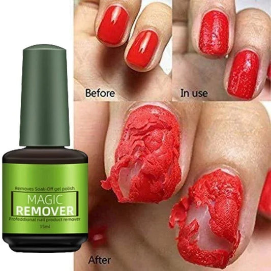 💅Removedor explosivo de esmalte em gel 🔥 Removedor específico para salões de manicure