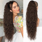 💜NOVIDADE DE 2026 POR £15,99!!⚡MAIS DE 50 MIL VENDIDAS! 💜Extensão de cabelo cacheado, ondulado e com frizz com rabo de cavalo