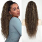 💜NOVIDADE DE 2026 POR £15,99!!⚡MAIS DE 50 MIL VENDIDAS! 💜Extensão de cabelo cacheado, ondulado e com frizz com rabo de cavalo