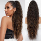 💜NOVIDADE DE 2026 POR £15,99!!⚡MAIS DE 50 MIL VENDIDAS! 💜Extensão de cabelo cacheado, ondulado e com frizz com rabo de cavalo