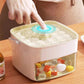 ⛱️DIA DE VERÃO - APENAS €29.99!!⚡MAIS DE 50 MIL VENDIDOS🧊Forma de gelo de 2 camadas com sistema de encaixe e bandeja