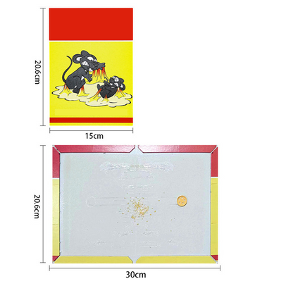 Extra stora klibbiga musfällor