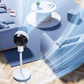 ⚡ Estoque limitado🌬️Ventilador de pedestal oscilante silencioso com 3 velocidades – Circulador de ar doméstico ajustável❄️ Rotação de 360°✔️Três velocidades de ventilação, silencioso durante o sono 🤫