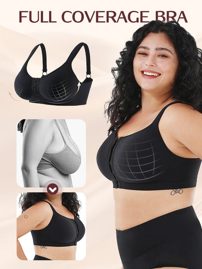 👙 LOSWIE® ShellEase™ Bra – BH mit Verschluss vorne, ultrabequem 💖 Je mehr Sie kaufen, desto mehr sparen Sie!