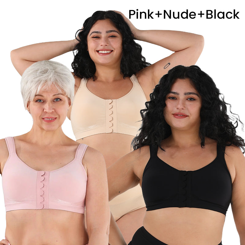 👙 LOSWIE® ShellEase™ Bra – BH mit Verschluss vorne, ultrabequem 💖 Je mehr Sie kaufen, desto mehr sparen Sie!