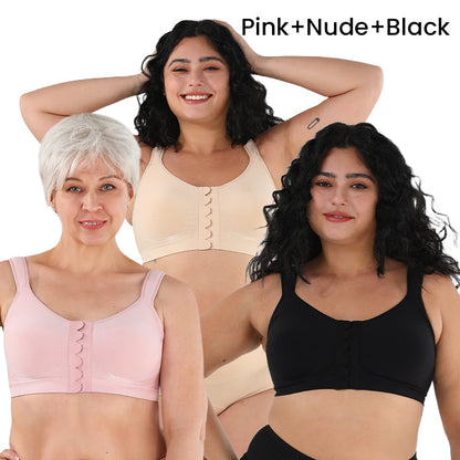 👙 LOSWIE® ShellEase™ Bra – BH mit Verschluss vorne, ultrabequem 💖 Je mehr Sie kaufen, desto mehr sparen Sie!