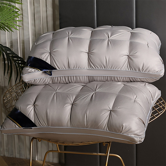 🛏️💤 PROMOÇÃO -50%! Almofada ergonómica com qualidade de hotel – Apoio cervical perfeito, 8 cores, 3 alturas, lavável, 48×74 cm