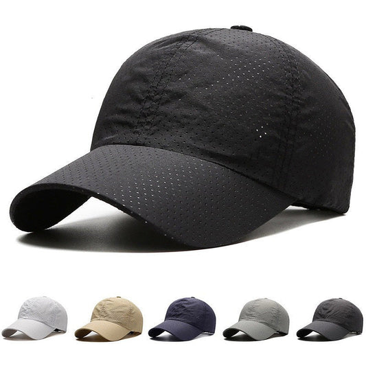 🧢 Boné de beisebol estiloso em tela – Ultrarrespirável, de secagem rápida e leve como uma pluma 🏃‍♂️