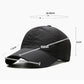 🧢 Boné de beisebol estiloso em tela – Ultrarrespirável, de secagem rápida e leve como uma pluma 🏃‍♂️