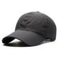 🧢 Boné de beisebol estiloso em tela – Ultrarrespirável, de secagem rápida e leve como uma pluma 🏃‍♂️
