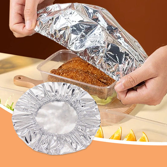 ✨Promoção: 50% de desconto🌸Capa térmica descartável universal para alimentos