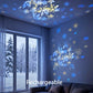 Projetor LED giratório com efeitos de iluminação dinâmicos