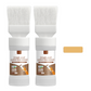 🖌️ OFERTA POR TEMPO LIMITADO: 50% DE DESCONTO! ✨ Pincel 2 em 1 para Pintura em Madeira – Tudo em Um, à Base de Água ✨