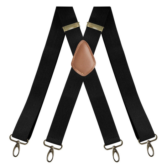 📢50% de desconto por tempo limitado!! 🔥🖤Suspensórios masculinos com fecho em X e ganchos✨
