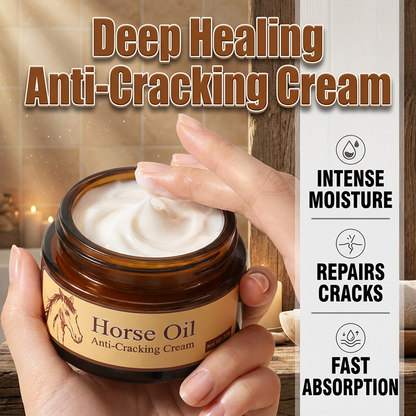 Creme de Óleo de Cavalo Anti-Rachaduras