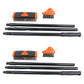🧹 Conjunto de 3 escovas de arame para capinar – Perfeito para pátios, calçadas e caminhos de jardim 🏡