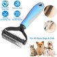 Ferramenta profissional para desenredar para cães e gatos