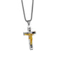 ✝️ 50% DE DESCONTO! ⏰ Colar com pingente de cruz, delicado e de elegância atemporal – Acabamento impecável, aço inoxidável e brilho sutil – perfeito para o dia a dia ou como um presente especial 💛
