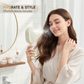 📢📢50 % DE DESCONTO !! ⏰Escova elétrica de cabelo com spray e massagem✨