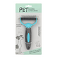🐾 Rastelo de dupla face para animais de estimação – Ideal para animais com grande queda de pelo, funciona em todos os tipos de pelagem 🐕🐈