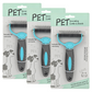 🐾 Rastelo de dupla face para animais de estimação – Ideal para animais com grande queda de pelo, funciona em todos os tipos de pelagem 🐕🐈