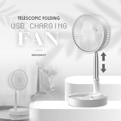 📢📢40% DESCONTO!! ⏰Ventilador telescópico dobrável com carregamento USB