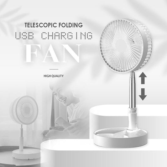 📢📢40% DESCONTO!! ⏰Ventilador telescópico dobrável com carregamento USB