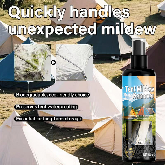 Produto de limpeza para manchas de bolor em tecidos para exterio