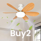 ⏳Promoção por tempo limitado⏰Ventilador de teto inteligente com luz 2 em 1