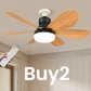 ⏳Promoção por tempo limitado⏰Ventilador de teto inteligente com luz 2 em 1