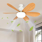 ⏳Promoção por tempo limitado⏰Ventilador de teto inteligente com luz 2 em 1