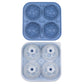 Molde de silicone para bola de gelo em formato de bola de futebol
