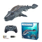 Brinquedo de natação Mosassauro RC 2.4G com jato de água