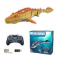 Brinquedo de natação Mosassauro RC 2.4G com jato de água