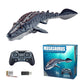Brinquedo de natação Mosassauro RC 2.4G com jato de água