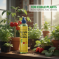 Fertilizante para frutas e hortaliças que não requer diluição.