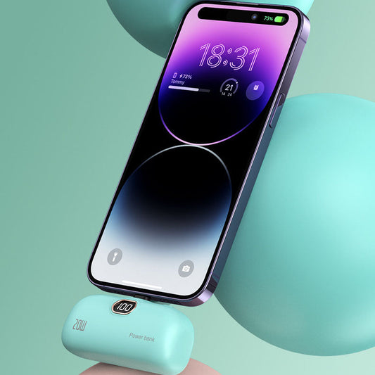 🥳PROMOÇÃO IMPERDÍVEL DE 2026🥳💞MAIS DE 50 MIL UNIDADES VENDIDAS!💖🔌 50% DE DESCONTO! Power Bank portátil de 5000mAh – Carregamento sem fio, visor digital. Pequeno como um batom, enorme em potência. Nunca fique sem bateria! 🚀💎