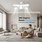 💡 50% DE DESCONTO – Ventilador de Teto Duplo com Luz LED | Design moderno, controle remoto & ideal para sala e quarto 🌬️✨